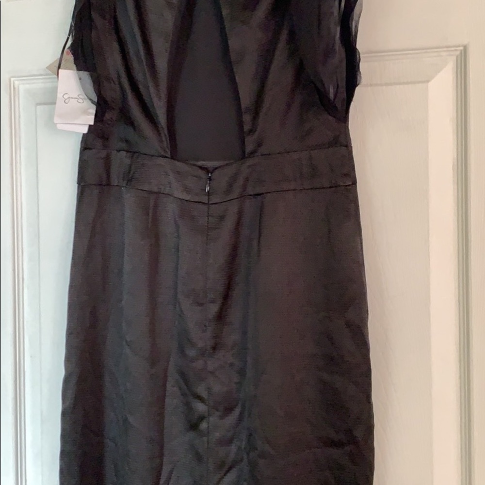 Black Jessica Simpson gown